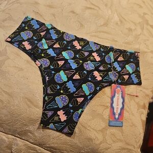 Colorful Ice Cream Patterned Panties